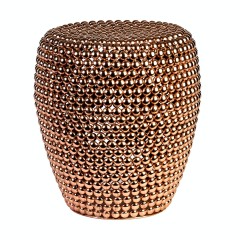 STOOL DOT COPPER 